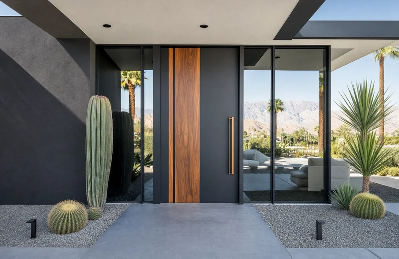 Architectural glazing and railing concept